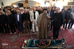 مراسم تشییع پیکر خادم القرآن مرحوم «غفور آقازاده سلطانی» بنیان‌گذار دارتحفیظ القرآن الکریم