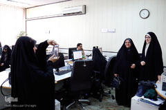 بازدید هیئتی از بانوان دینی و قرآنی عراق از ایکنا