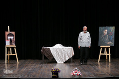 احمد مسجد جامعی در رونمایی «محمدامین» در ایوان شمس
