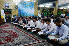 مراسم تجلیل از سه دهه فعالیت قرآنی حاج اصغر خانوردیلو