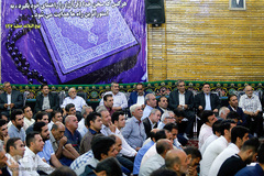 مراسم تجلیل از سه دهه فعالیت قرآنی حاج اصغر خانوردیلو