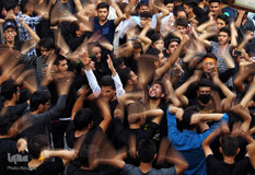 مراسم عزاداری و سینه زنی شیعیان، در جمو، پایتخت زمستانی ایالت جامو و کشمیر 