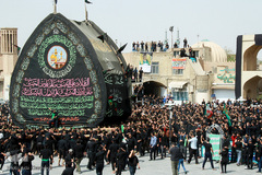 مراسم نخل گردانی در یزد