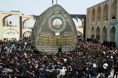 مراسم نخل گردانی در یزد