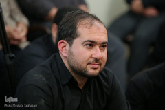 هادی ایزدپناهی در سوگ نشینی قاریان قرآن