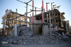 محله فولادی از مناطق زلزله زده شهرستان سرپل ذهاب، ۱۰ماه پس از زلزله