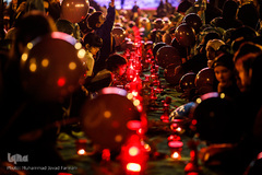 بزرگترین سفره حضرت رقیه (س) در میدان امام حسین (ع)