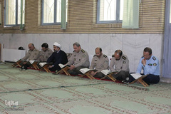 محفل انس با قرآن كريم در مركز آموزش عالی سازمان عقيدتی سياسی ارتش