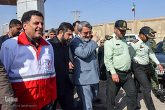 بازدید وزیر کشور از پایانه مرزی چذابه