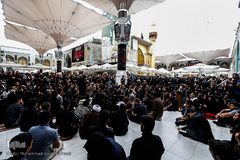 حرم حضرت علی(ع) میعادگاه راهپیمایان اربعین حسینی