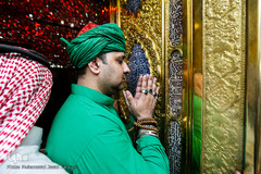 حرم حضرت علی(ع) میعادگاه راهپیمایان اربعین حسینی