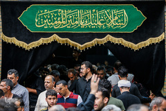 حرم حضرت علی(ع) میعادگاه راهپیمایان اربعین حسینی