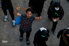 پایان مسیر راهپیمایان اربعین حسینی(ع)