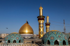 عرض ارادت دسته‌های عزاداری موکب‌ها در شب اربعین