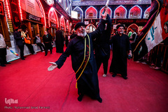 عرض ارادت دسته‌های عزاداری موکب‌ها در شب اربعین