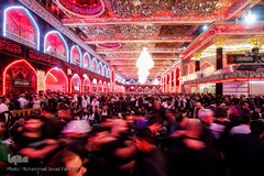 عرض ارادت دسته‌های عزاداری موکب‌ها در شب اربعین