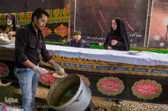 پذیرایی از زائران اربعین حسینی در موکب‌های همدان