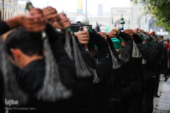 مراسم اربعین حسینی در جوار حرم مطهر رضوی