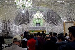 مراسم عزاداری ظهر اربعین در آستان حضرت عبدالعظیم(ع)