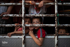 خطر در کمین کودکان / کاروان مهاجر به سمت مرز ایالات متحده-مکزیک