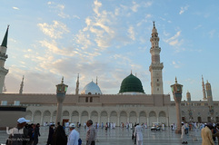 بارگاه قدسی پیامبر اکرم(ص) در مدینه منوره