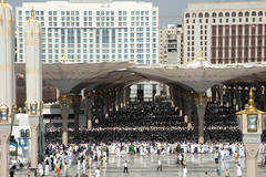 بارگاه قدسی پیامبر اکرم(ص) در مدینه منوره