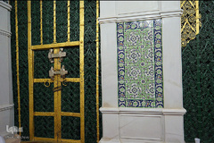 بارگاه قدسی پیامبر اکرم(ص) در مدینه منوره