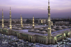 بارگاه قدسی پیامبر اکرم(ص) در مدینه منوره