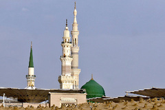 بارگاه قدسی پیامبر اکرم(ص) در مدینه منوره