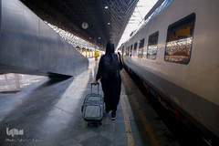 ورود بانوان قرآن پژوه به مشهد مقدس