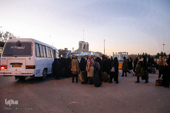 ورود بانوان قرآن پژوه به مشهد مقدس