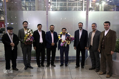 بازگشت محمدحسن موحدی، نفر دوم شانزدهمین دوره مسابقات بین‌المللی قرآن تونس به میهن اسلامی