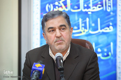 سیدمحمدحسین هاشمی، معاون فرهنگی سازمان فرهنگ و ارتباطات در مراسم رونمایی از تفسیر «شمس»