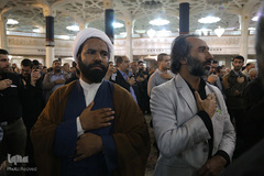 مراسم شب رحلت حضرت معصومه(س) در حرم کریمه اهل بیت(ع)