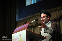 حجت‌الاسلام و المسلمین سیدمهدی خاموشی، رئیس سازمان اوقاف و امور خیریه در دومین همایش ملی خیر ماندگار