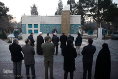 مراسم بدرقه کاروان قرآنی انقلاب از بارگاه نورانی امام خمینی (ره)