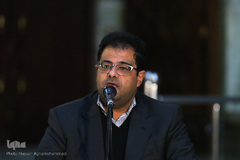 سعید خال، مدیرعامل سازمان بهشت زهرا(س) در مراسم بدرقه کاروان قرآنی انقلاب از بارگاه نورانی امام خمینی (ره)