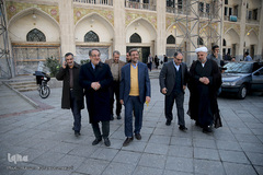 مراسم بدرقه کاروان قرآنی انقلاب از بارگاه نورانی امام خمینی (ره)