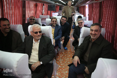 مراسم بدرقه کاروان قرآنی انقلاب از بارگاه نورانی امام خمینی (ره)