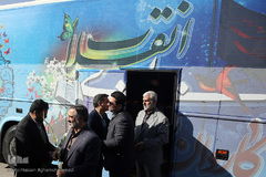 کاروان انقلاب در نجف آباد و خمینی شهر