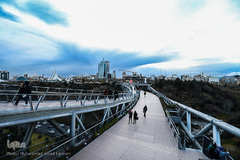 آسمان تهران از فراز تپه‌های عباس آباد