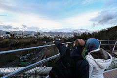 آسمان تهران از فراز تپه‌های عباس آباد