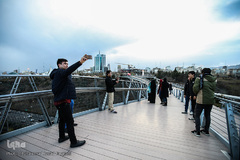 آسمان تهران از فراز تپه‌های عباس آباد