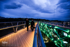 آسمان تهران از فراز تپه‌های عباس آباد