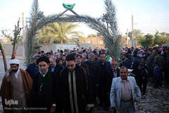 کاروان قرآنی انقلاب در روستای قرآنی چارک بوشهر