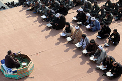 محفل انس با قرآن کاروان قرآنی انقلاب بر عرشه ناو ارتش