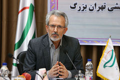 محمد شفیعی فرد، معاون پژوهشی بسیج اساتید سازمان بسیج اساتید در نشست خبری آیین ملی چهل سالگی انقلاب اسلامی 