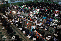 کاروان قرآنی انقلاب در مصلی شهرستان عنبرآباد