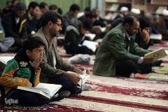 کاروان قرآنی انقلاب در شهرستان دارالصابرین بم