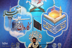 محفل انس با قرآن کاروان قرآنی انقلاب در  امامزاده حسین ابن موسی کاظم(ع) شهرستان طبس